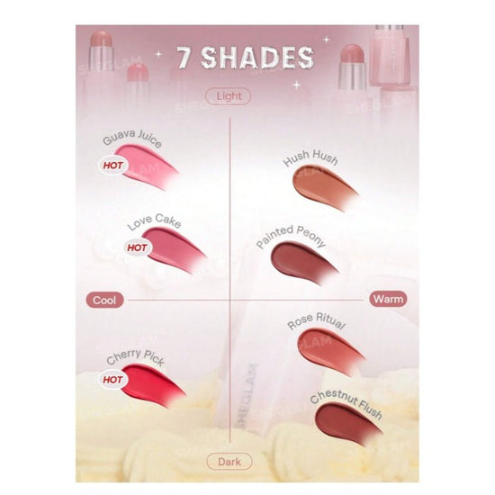 SHEGLAM Buttery Bliss Blush Stick أحمر خدود شيغلام باتري بليس - Princess Cosmetics Qatar