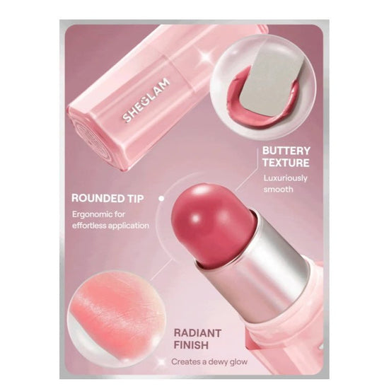 SHEGLAM Buttery Bliss Blush Stick أحمر خدود شيغلام باتري بليس - Princess Cosmetics Qatar