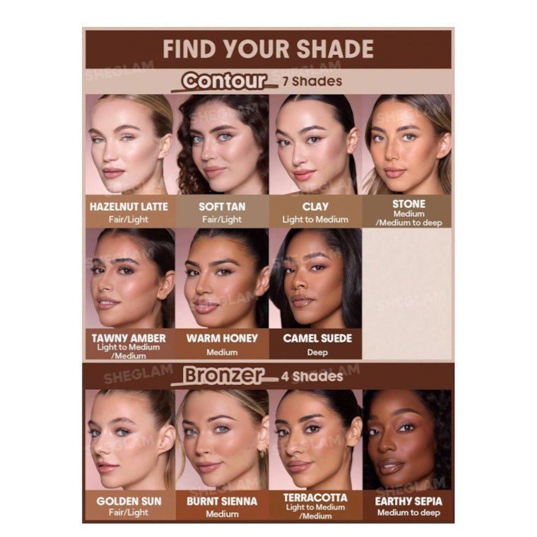 SHEGLAM Buttery Buff Contour & Bronzer Stick شي جلام عصا تحديد ونحت الوجه والبرونزر بترِي باف - Princess Cosmetics Qatar