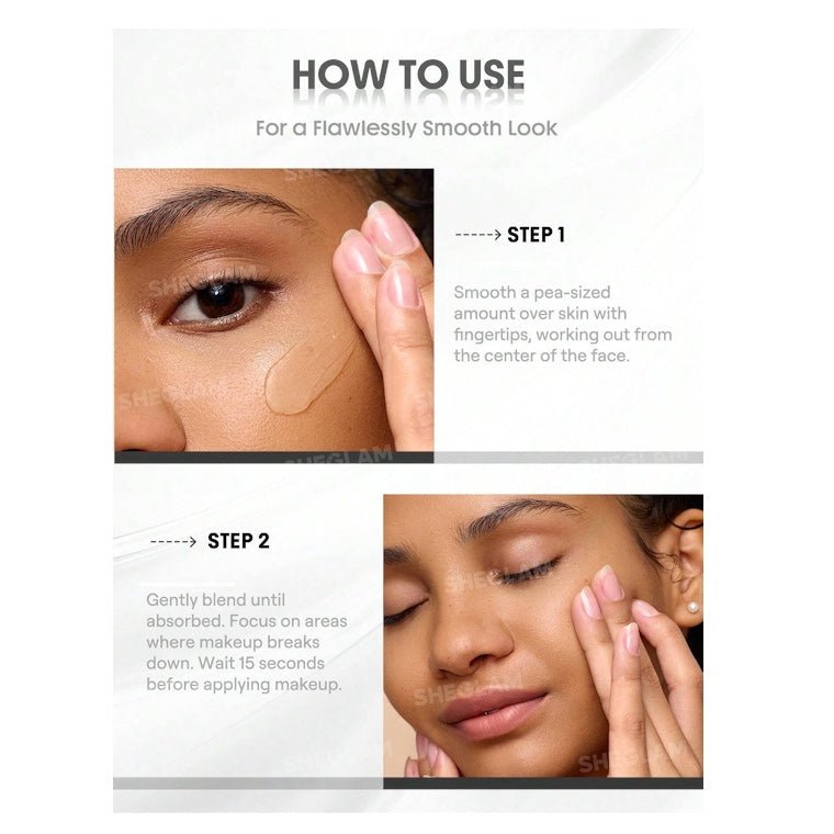 SHEGLAM Camera On Smooth & Blur Primer شيجلام برايمر كاميرا أون لتنعيم البشرة وإخفاء مظهر المسام - Princess Cosmetics Qatar