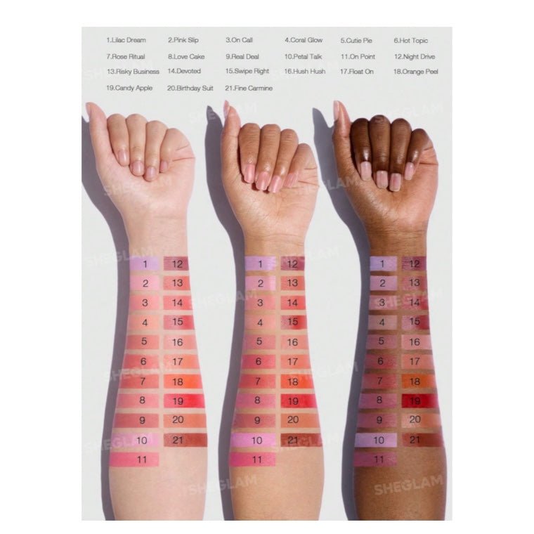 SHEGLAM Color Bloom Liquid Blush شي جلام كولور بلوم أحمر خدود سائل - Princess Cosmetics Qatar
