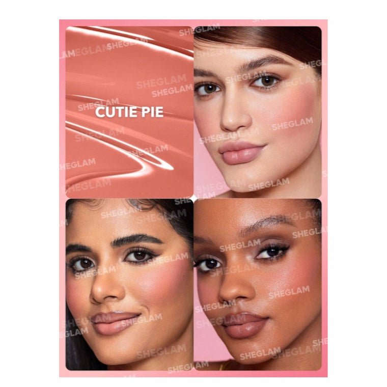 SHEGLAM Color Bloom Liquid Blush شي جلام كولور بلوم أحمر خدود سائل - Princess Cosmetics Qatar