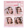 SHEGLAM Cupid’s Charm One-Touch Instant Curler - 32mm شيجلام جهاز تجعيد الشعر الفوري بلمسة واحدة كيوبيدز تشارم - 32 مم - Princess Cosmetics Qatar