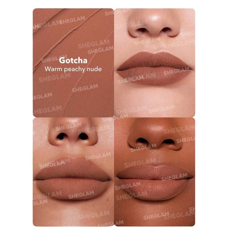 SHEGLAM Dynamatte Boom Long-Lasting Matte Lipstick شيغلام دينامات بوم – أحمر شفاه مطفي طويل الثبات - Princess Cosmetics Qatar