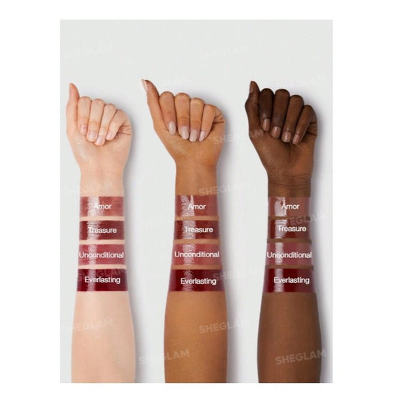 SHEGLAM Ember Rose Immortal Love Nourishing Lip Gloss ملمع شفاه مغذي من شيغلام، إمبر روز إمورتال لوف - Princess Cosmetics Qatar