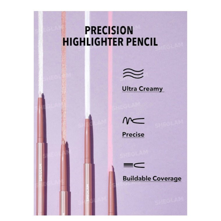 SHEGLAM Fairy Wand Precision Eye Highlighter Pencil شيغلام قلم فيري واند الدقيق لإضاءة العين - Princess Cosmetics Qatar