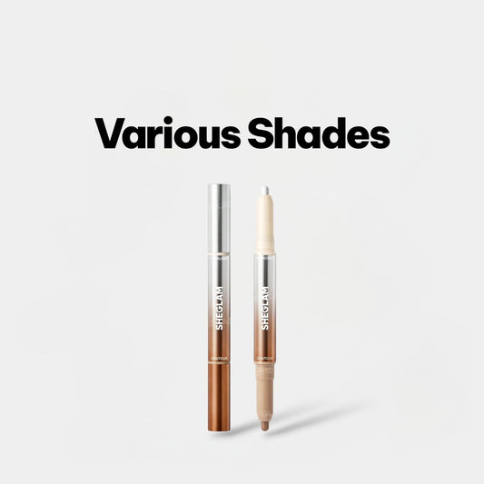 SHEGLAM Fine Line 2-In-1 Nose Contour & Highlight Pen شيغلام قلم تحديد وإضاءة الأنف فاين لاين 2 في 1 - Princess Cosmetics Qatar