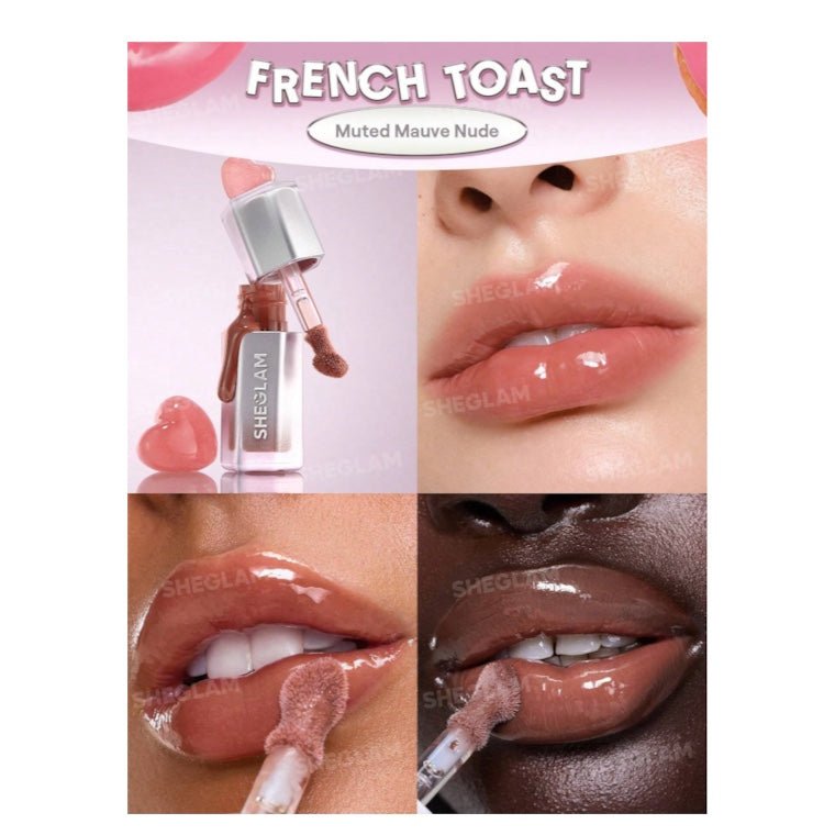 SHEGLAM Glass Lock Air Gloss شيجلام غلاس لوك إير غلوس - Princess Cosmetics Qatar