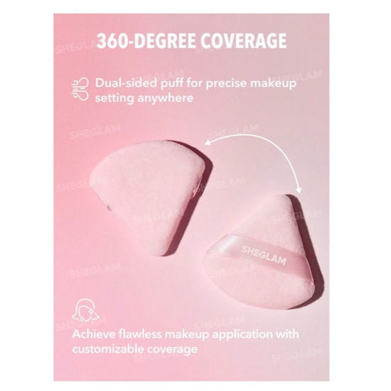 SHEGLAM Insta-Ready Powder Puff شي جلام – إسفنجة بودرة إنستا ريدي - Princess Cosmetics Qatar