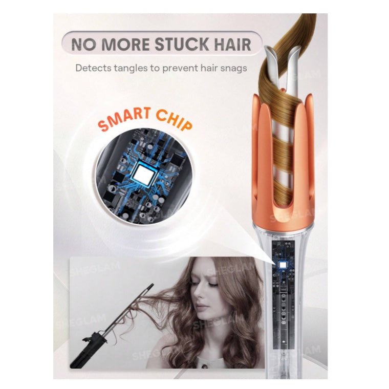SHEGLAM It-Curl One-Touch Instant Curler - 32mm شي جلام جهاز تجعيد الشعر الفوري بلمسة واحدة – 32 مم - Princess Cosmetics Qatar
