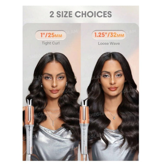 SHEGLAM It-Curl One-Touch Instant Curler - 32mm شي جلام جهاز تجعيد الشعر الفوري بلمسة واحدة – 32 مم - Princess Cosmetics Qatar