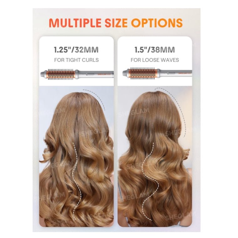 SHEGLAM It-Curl Thermal Blowout Brush - 38mm فرشاة سيجلام إت-كيرل الحرارية لتصفيف الشعر - 38 مم - Princess Cosmetics Qatar