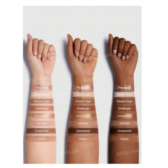 SHEGLAM Jazy Jigsaw Eyeshadow Palette - Love N’ Taupe شيغلام باليت ظلال العيون جازي جيغسو - لوف إن توب - Princess Cosmetics Qatar