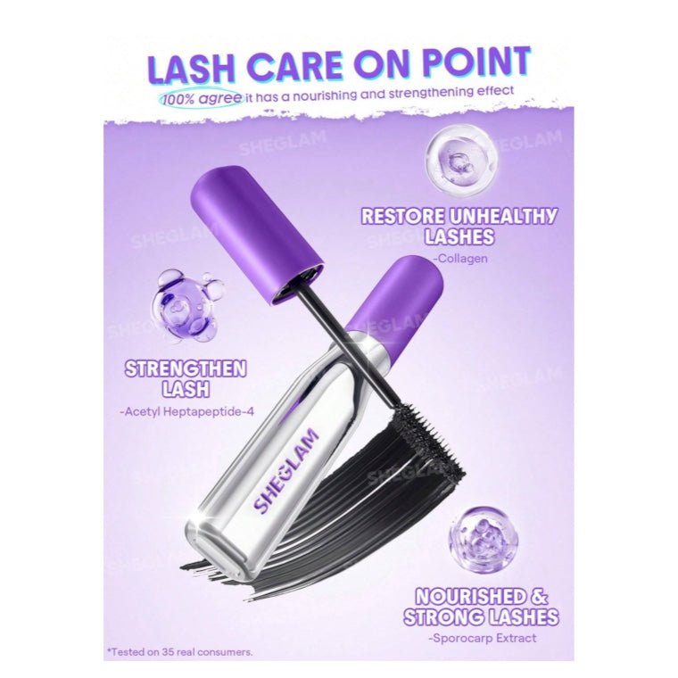 SHEGLAM Lashlighter Mega Boost Mascara ماسكارا شيغلام "لاشلايتر ميغا بوست - Princess Cosmetics Qatar