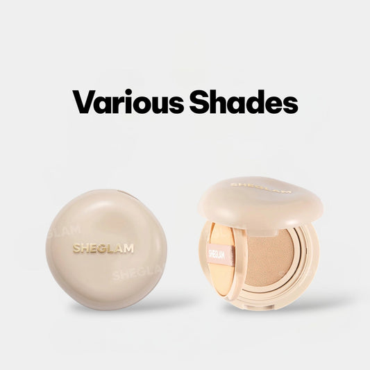 SHEGLAM Lock & Go Long-Lasting Cushion Foundation شي جلام لوك آند جو – كريم أساس كوشن طويل الثبات - Princess Cosmetics Qatar