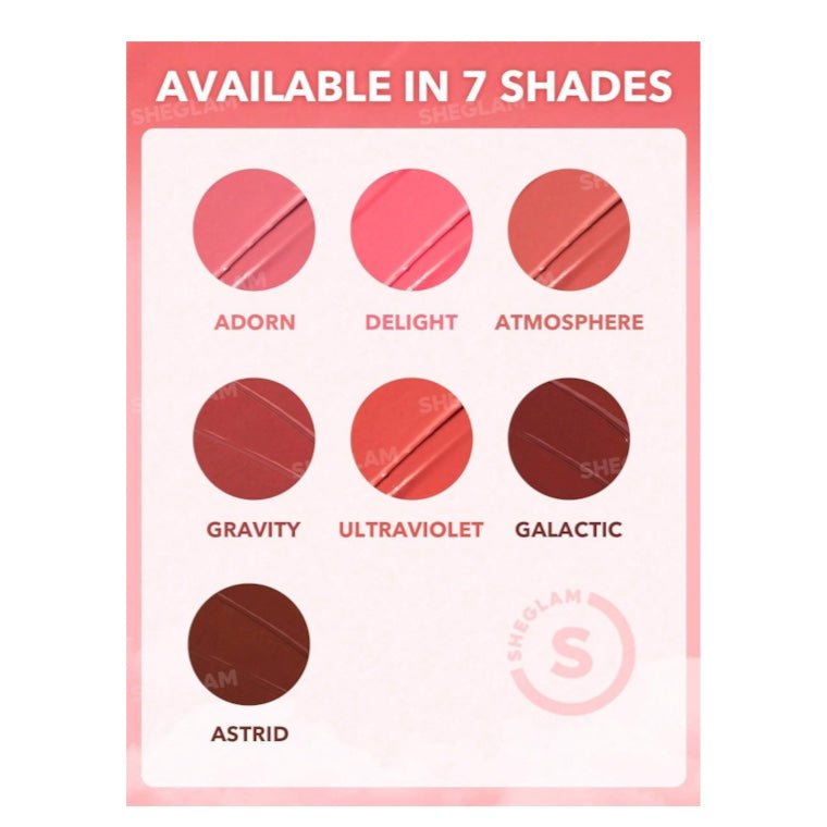 SHEGLAM Lunar Orbit Blush شيغلام أحمر خدود لونار أوربت - Princess Cosmetics Qatar
