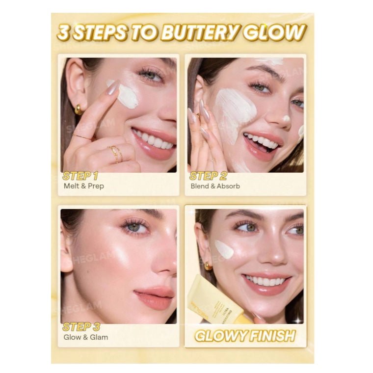 SHEGLAM Melt Touch Ultra-Hydrating Primer 30g شيغلام برايمر ميلت تاتش فائق الترطيب - Princess Cosmetics Qatar