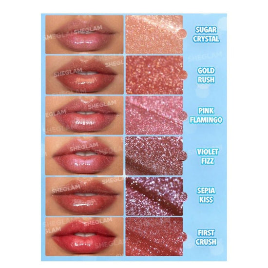 SHEGLAM Pout-Perfect Shimmer Lip Plumper شيجلام بوت بيرفكت شيمر – ملمّع ومكبّر للشفاه - Princess Cosmetics Qatar