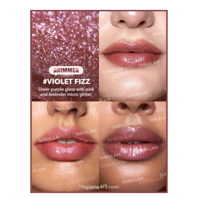 SHEGLAM Pout-Perfect Shimmer Lip Plumper شيجلام بوت بيرفكت شيمر – ملمّع ومكبّر للشفاه - Princess Cosmetics Qatar