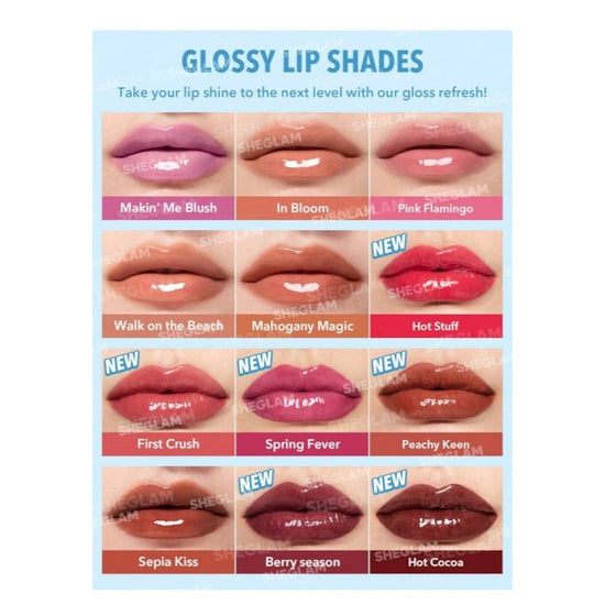 SHEGLAM Pout-Perfect Shine Lip Plumper شيجلام بلَمب الشفاه اللامع «باوت بيرفكت شاين» - Princess Cosmetics Qatar