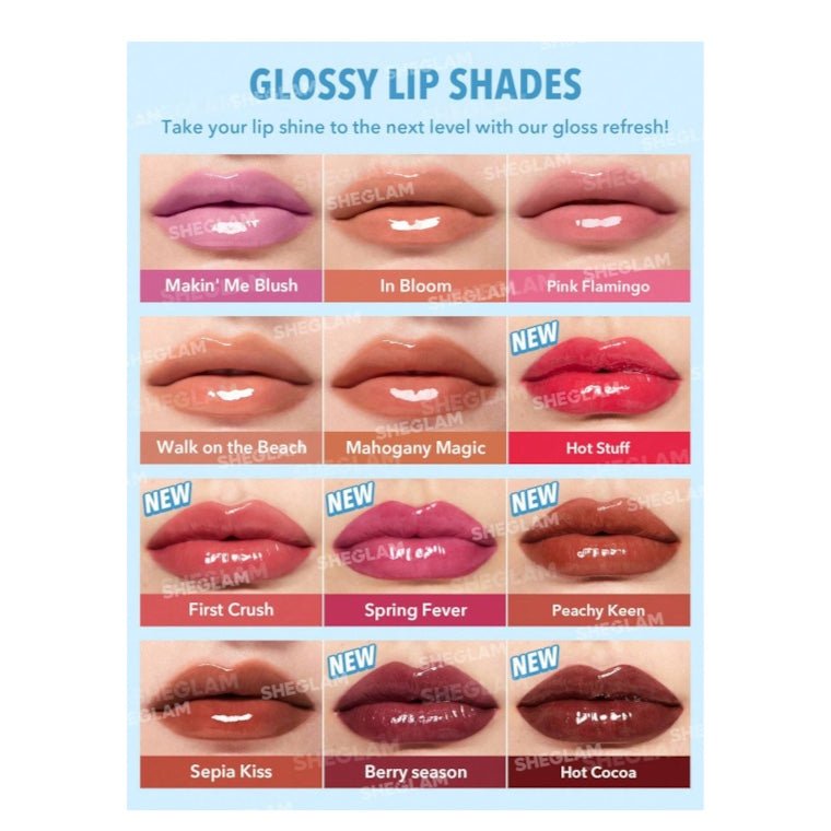 SHEGLAM Pout-Perfect Shine Lip Plumper شيجلام بلَمب الشفاه اللامع «باوت بيرفكت شاين» - Princess Cosmetics Qatar