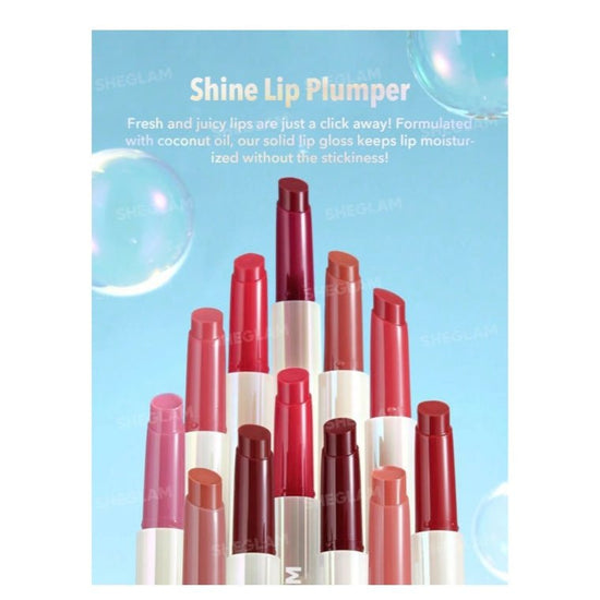 SHEGLAM Pout-Perfect Shine Lip Plumper شيجلام بلَمب الشفاه اللامع «باوت بيرفكت شاين» - Princess Cosmetics Qatar