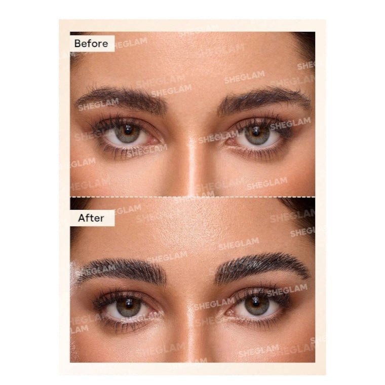 SHEGLAM Save It Laminating Brow Gel - Clear شي جلام جل تثبيت وتصفيح الحواجب سيف إت - شفاف - Princess Cosmetics Qatar