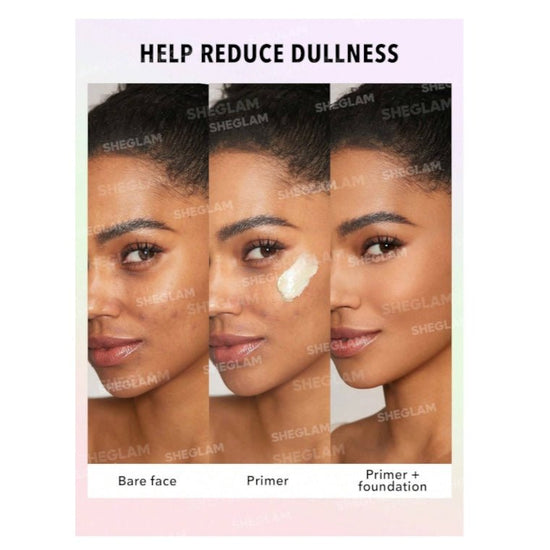 SHEGLAM Triple Threat Correcting Primer 30g شيغلام برايمر تريبل ثريت المصحح للون البشرة - Princess Cosmetics Qatar