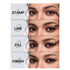 SHEGLAM Wing It Waterproof Liner Duo - Black شيغلام آيلاينر وينغ إت المقاوم للماء مزدوج الأطراف - أسود - Princess Cosmetics Qatar