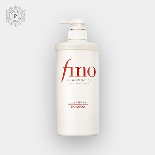 Shiseido Fino Premium Touch Shampoo 550ml. شامبو شيسيدو فينو بريميوم تاتش - Princess Cosmetics Qatar