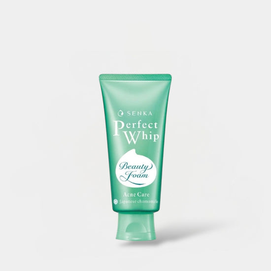 Shiseido Senka Perfect Whip Beauty Foam Acne Care 100g رغوة شيسيدو سينكا بيرفكت ويب بيوتي للعناية بحب الشباب - Princess Cosmetics Qatar