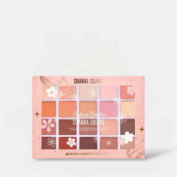 Sivanna Colors Sakura Garden Eye Palette باليت ظلال العيون سيفانا كولورز ساكورا جاردن - Princess Cosmetics Qatar