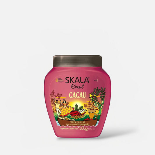 Skala Cacau 2 - in - 1 Hair Treatment Mask 1000g قناع معالجة الشعر سكالا كاكاو 2 في 1 - Princess Cosmetics Qatar