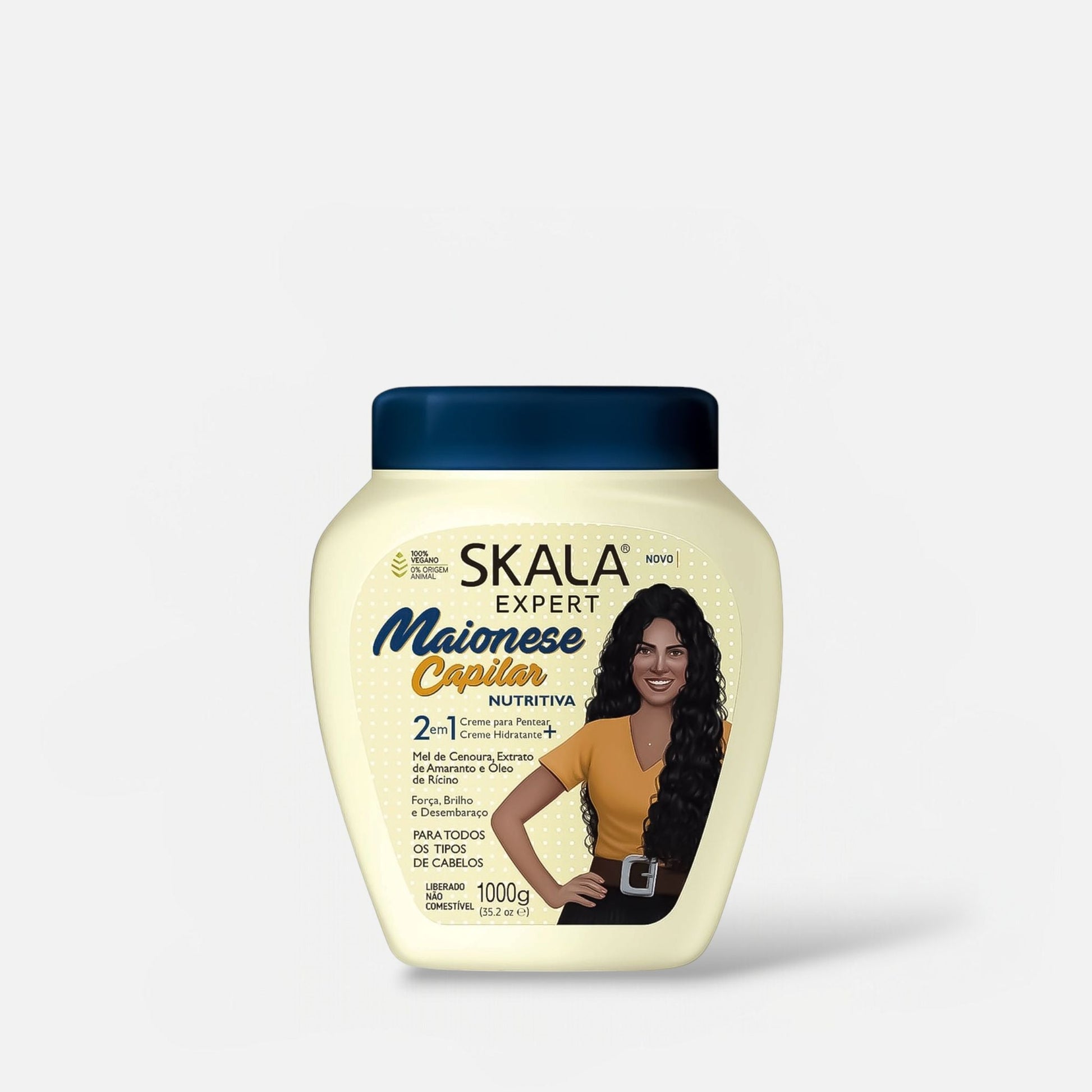 Skala Maionese Capilar 2 - in - 1 Hair Treatment Mask 1000g قناع علاج الشعر سكالا مايونيز كابيلار 2 في 1 - Princess Cosmetics Qatar
