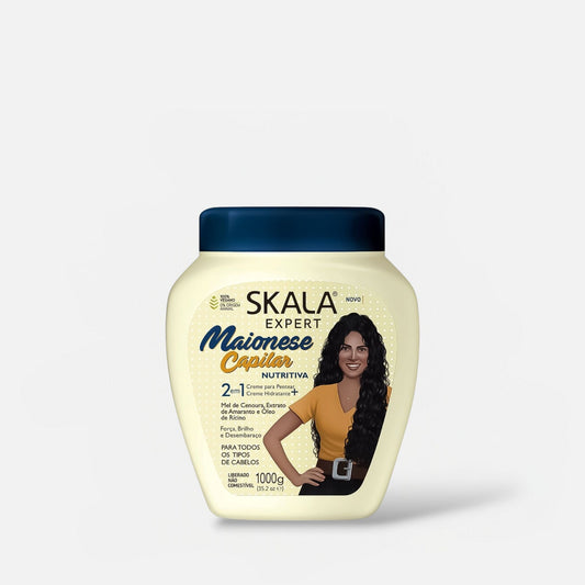 Skala Maionese Capilar 2 - in - 1 Hair Treatment Mask 1000g قناع علاج الشعر سكالا مايونيز كابيلار 2 في 1 - Princess Cosmetics Qatar