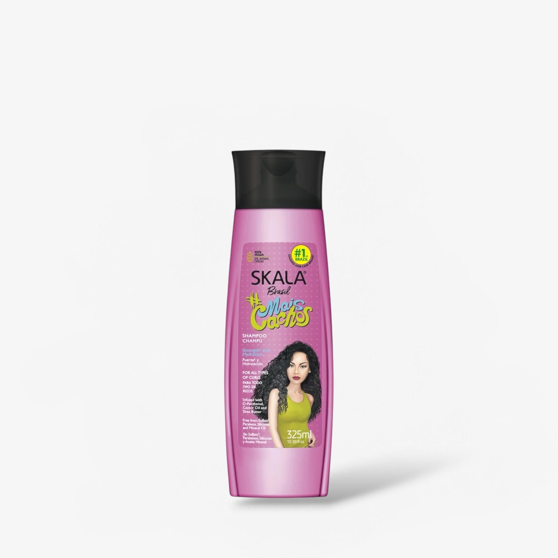 Skala Mais Cachos Shampoo 325ml شامبو سكالا مور كيرلز - Princess Cosmetics Qatar