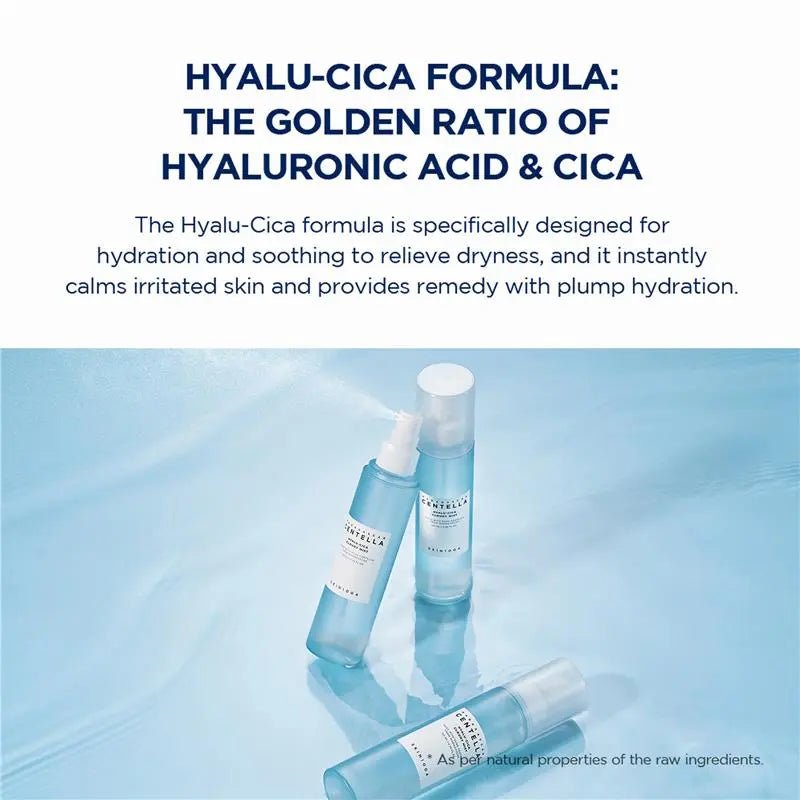 SKIN1004 Madagascar Centella HYALU - CICA Cloudy Mist 120ml. SKIN1004 مدغشقر كينتيلا هيالو - سايكا غائم ميست - Princess Cosmetics Qatar