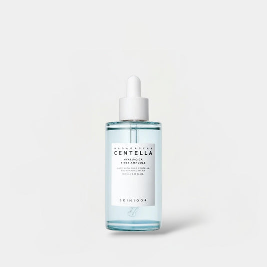 SKIN1004 Madagascar Centella HYALU - CICA First Ampoule 100ml. SKIN1004 مدغشقر كينتيلا هيالو - سايكا أول أمبولة - Princess Cosmetics Qatar