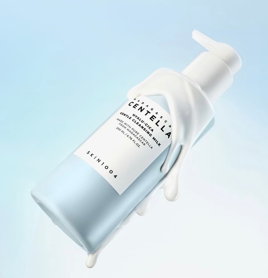 SKIN1004 Madagascar Centella Hyalu - Cica Gentle Cleansing Milk 200ml حليب التنظيف اللطيف SKIN1004 مدغشقر سنتيلا هيالو - سيكا - Princess Cosmetics Qatar