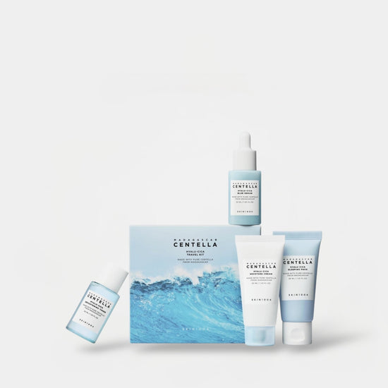 SKIN1004 Madagascar Centella Hyalu - Cica Travel Kit (30ml x 4ea) SKIN1004 مجموعة السفر مدغشقر كينتيللا هيالو - سيكا - Princess Cosmetics Qatar