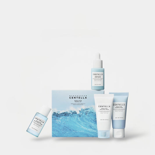 SKIN1004 Madagascar Centella Hyalu - Cica Travel Kit (30ml x 4ea) SKIN1004 مجموعة السفر مدغشقر كينتيللا هيالو - سيكا - Princess Cosmetics Qatar