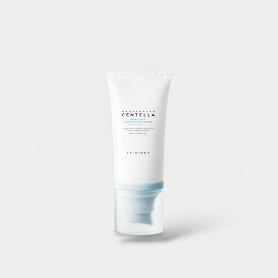 SKIN1004 Madagascar Centella Hyalu - Cica Water - Fit Sun Serum. SKIN1004 مصل الشمس من مدغشقر كينتيللا هيالو - سيكا ووتر فيت - Princess Cosmetics Qatar