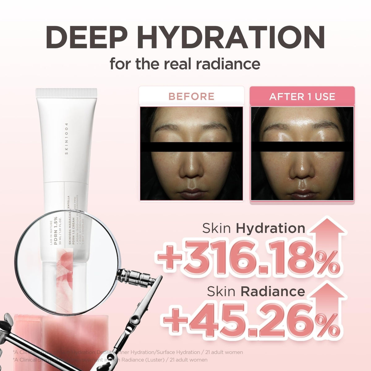 SKIN1004 Madagascar Centella PDRN 1.5 Cream 30ml كريم SKIN1004 مدغشقر سنتيلا PDRN 1.5 - Princess Cosmetics Qatar