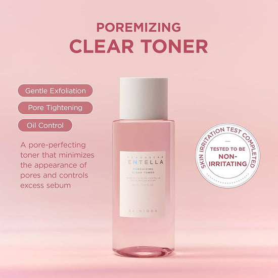 SKIN1004 Madagascar Centella Poremizing Clear Toner 210ml. SKIN1004 تونر مدغشقر كينتيلا بوريمينج الشفاف - Princess Cosmetics Qatar