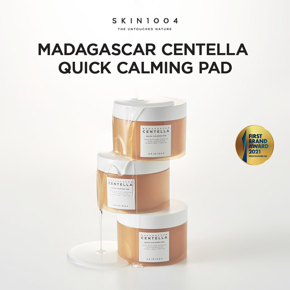 SKIN1004 Madagascar Centella Quick Calming Pad (70 Pads). وسادة SKIN1004 Madagascar Centella Quick Calming Pad (70 Pads). وسادة