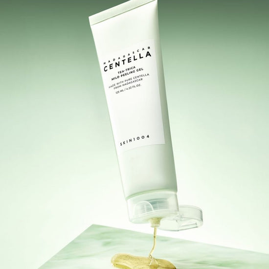 SKIN1004 Madagascar Centella Tea - Trica Mild Peeling Gel 125ml جل التقشير المعتدل SKIN1004 من مدغشقر سنتيلا تي - تريكا - Princess Cosmetics Qatar