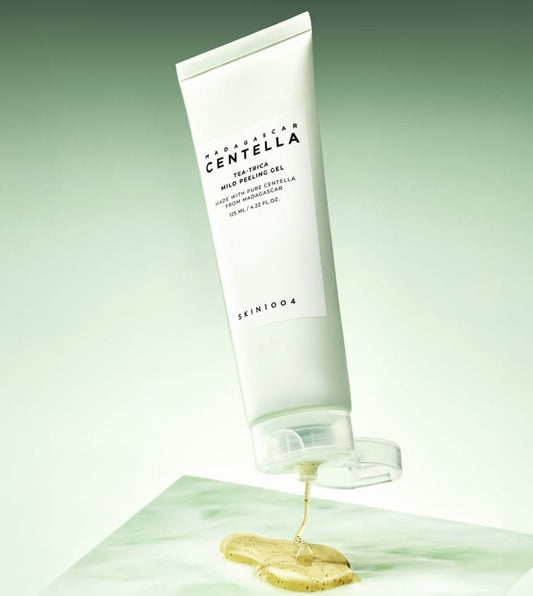 SKIN1004 Madagascar Centella Tea - Trica Mild Peeling Gel 125ml جل التقشير المعتدل SKIN1004 من مدغشقر سنتيلا تي - تريكا - Princess Cosmetics Qatar