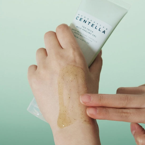 SKIN1004 Madagascar Centella Tea - Trica Mild Peeling Gel 125ml جل التقشير المعتدل SKIN1004 من مدغشقر سنتيلا تي - تريكا - Princess Cosmetics Qatar
