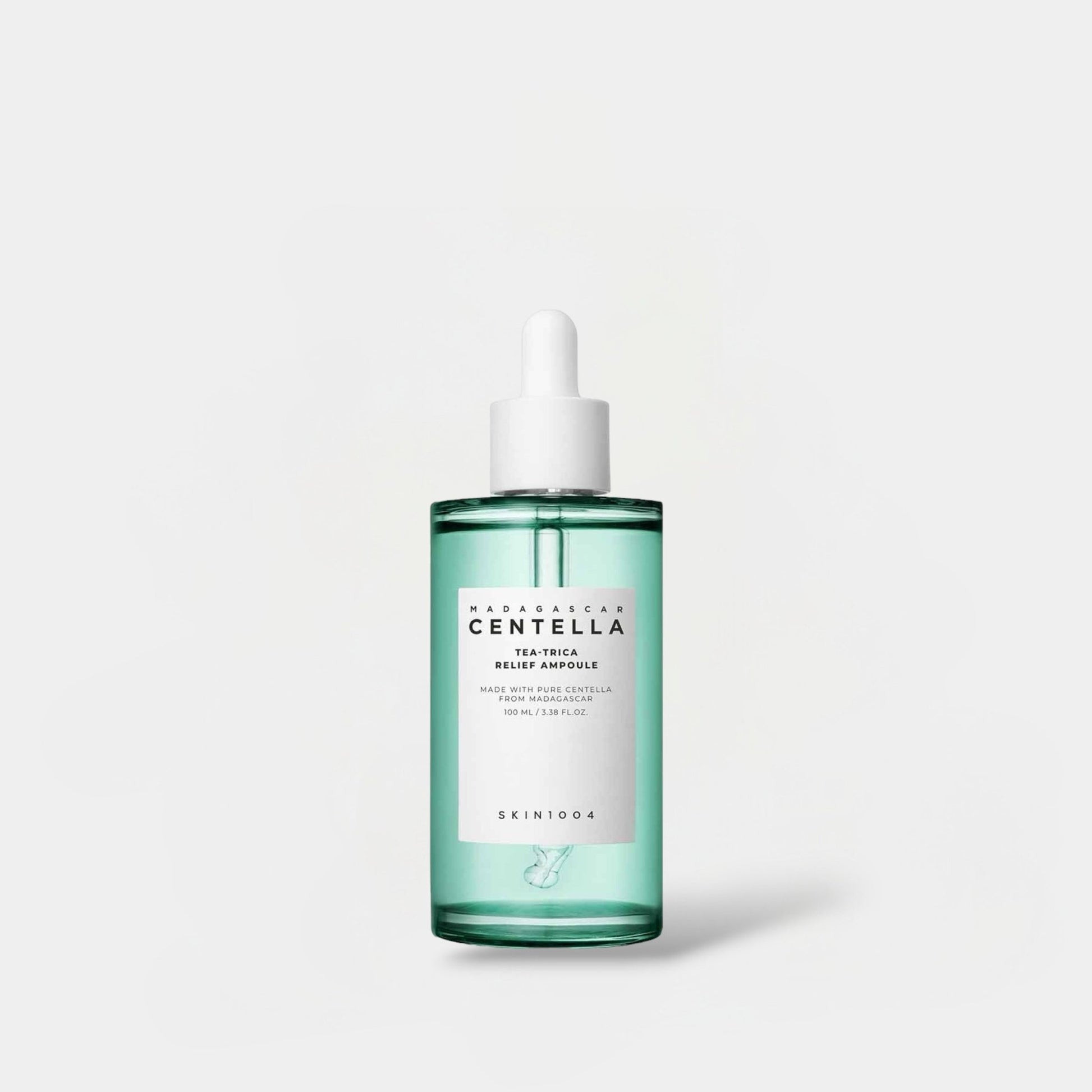 SKIN1004 Madagascar Centella Tea - Trica Relief Ampoule 100ml. SKIN1004 مدغشقر كينتيلا شاي تريكا الإغاثة أمبولة - Princess Cosmetics Qatar