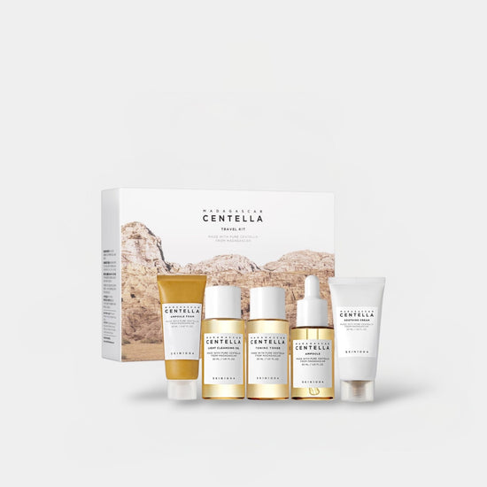 SKIN1004 Madagascar Centella Travel Kit (5pcs). SKIN1004 مدغشقر كينتيلا ترافيل كي - Princess Cosmetics Qatar